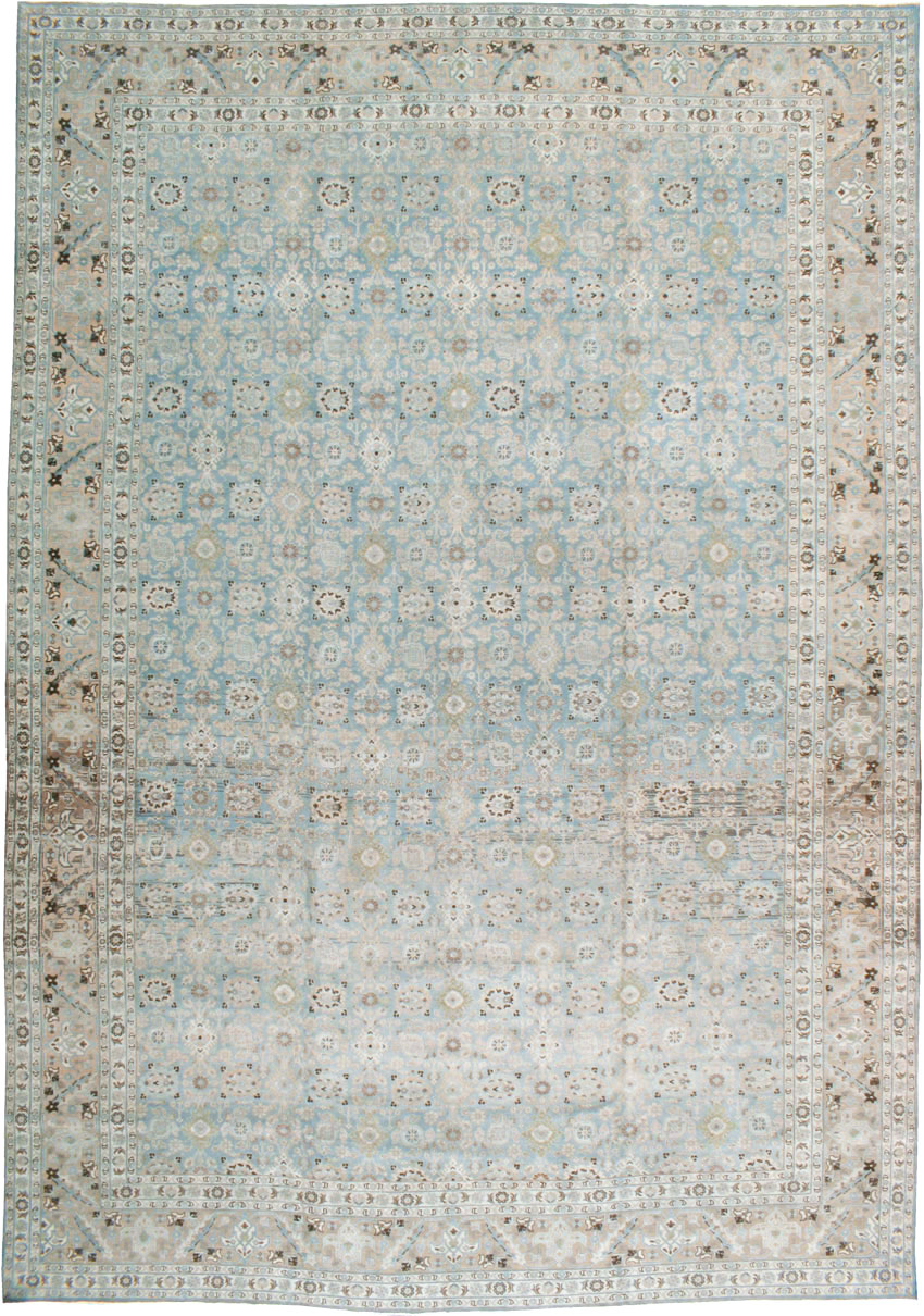 Antique Persian Tabriz Carpet, No.18147 - Galerie Shabab