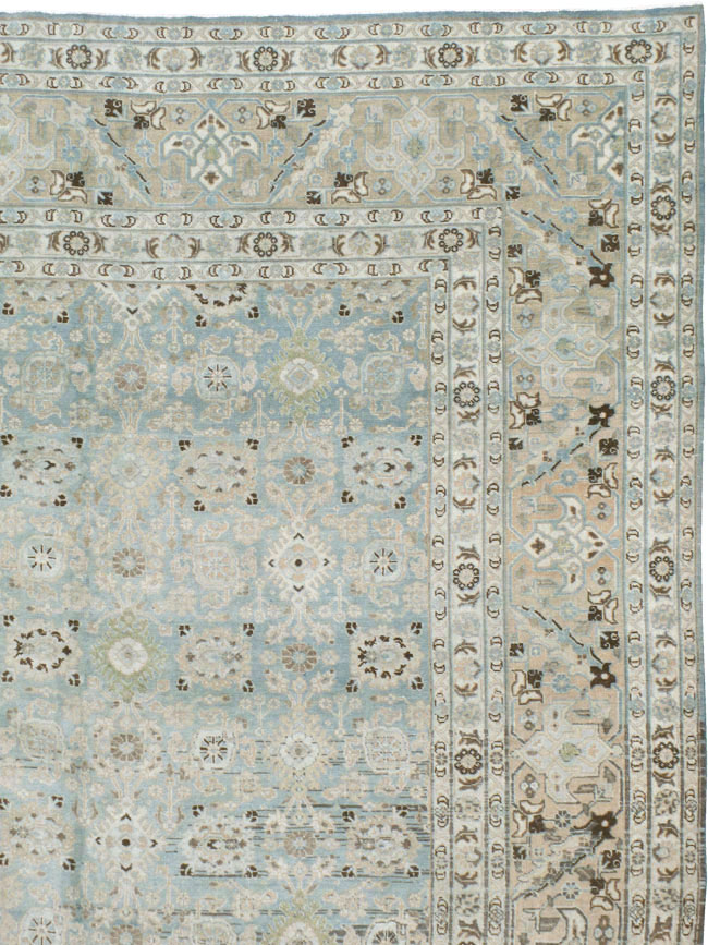 Antique Persian Tabriz Carpet, No.18147 - Galerie Shabab