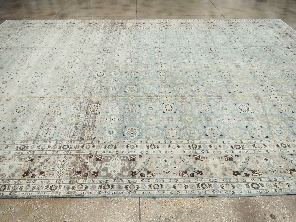 Antique Persian Tabriz Carpet, No.18147 - Galerie Shabab