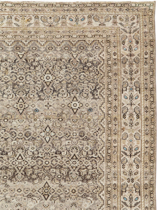 Vintage Persian Malayer Carpet, No.18148 - Galerie Shabab