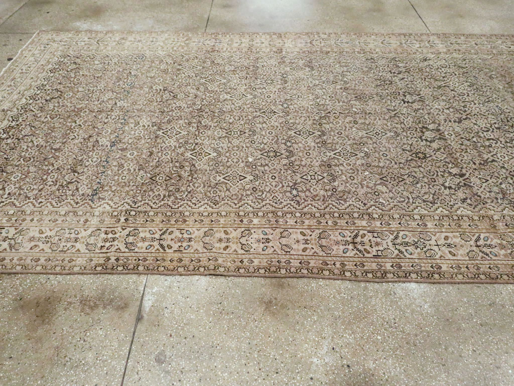 Vintage Persian Malayer Carpet, No.18148 - Galerie Shabab