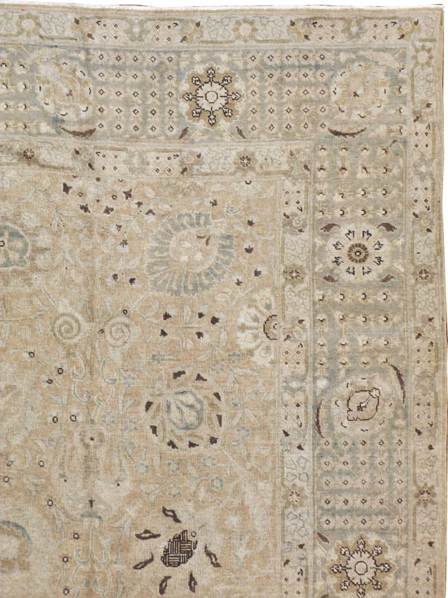 Antique Persian Tabriz Carpet, No.18149 - Galerie Shabab