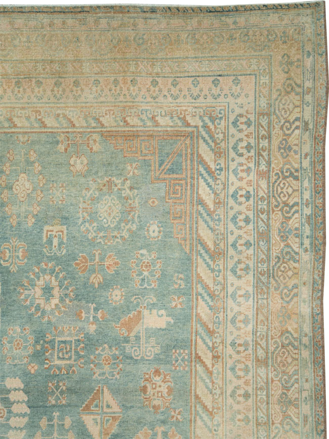 Antique East Turkestan Khotan Carpet, No.18156 - Galerie Shabab