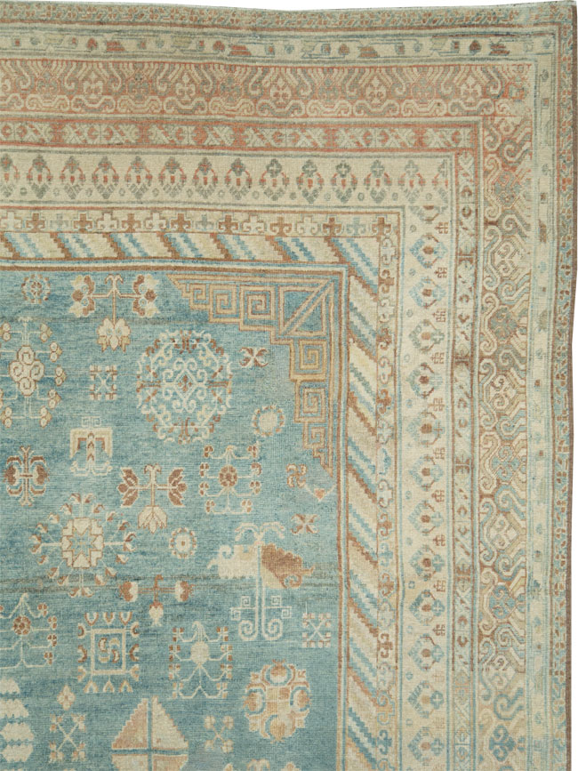 Antique East Turkestan Khotan Carpet, No.18156 - Galerie Shabab