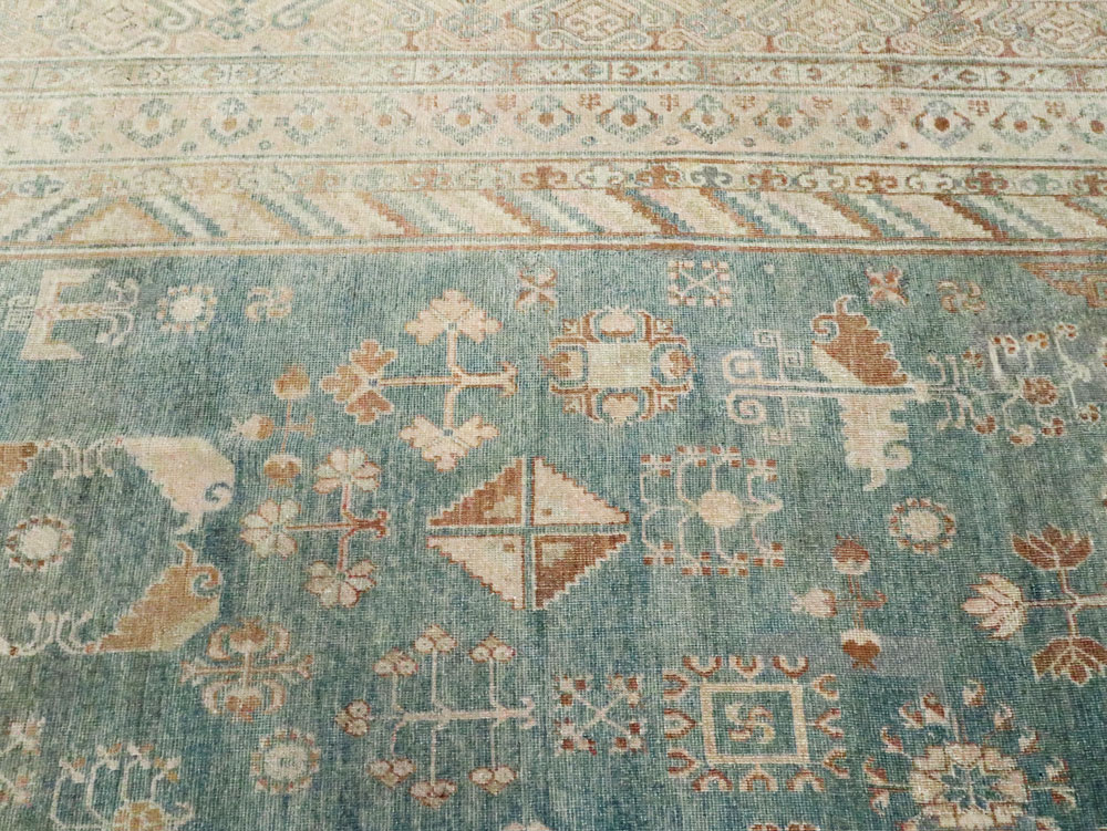 Antique East Turkestan Khotan Carpet, No.18156 - Galerie Shabab