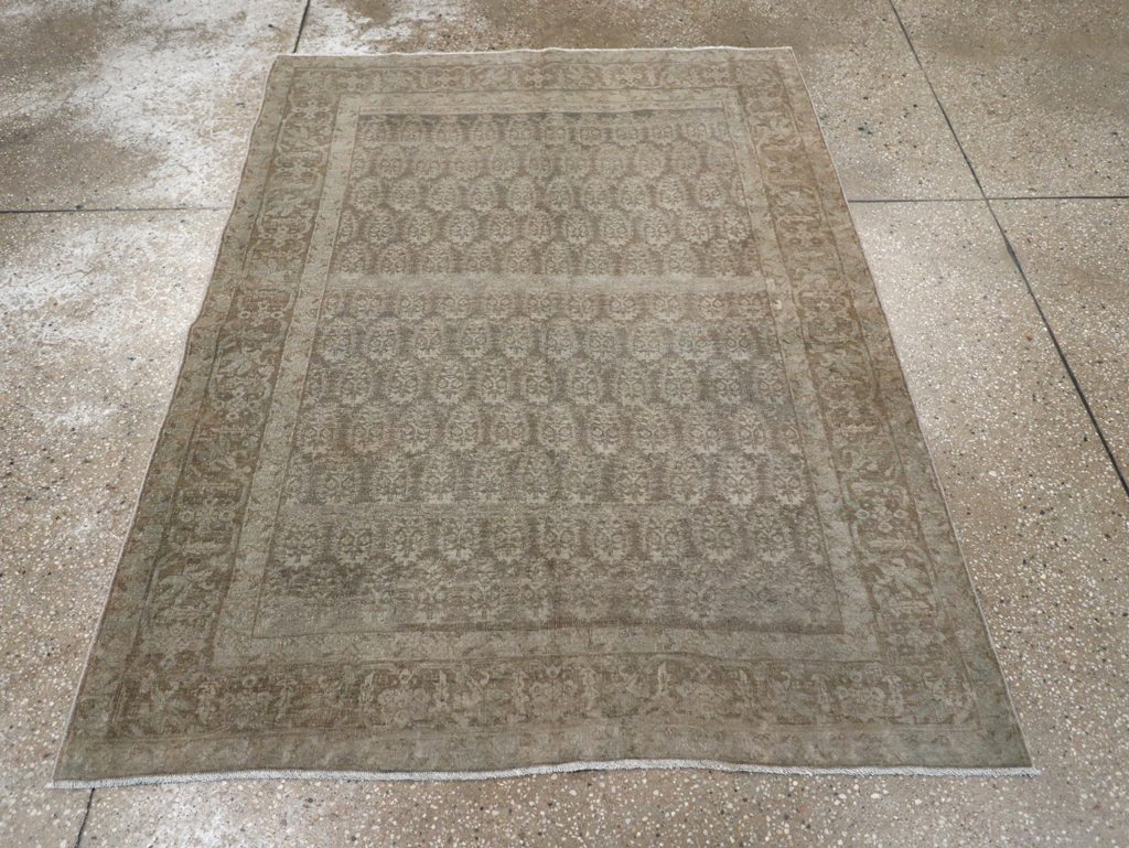 Antique Persian Tabriz Rug, No.18161 - Galerie Shabab
