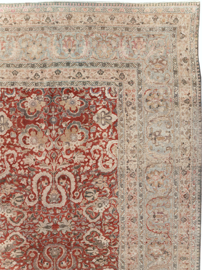 Antique Persian Tabriz Rug, No.18167 - Galerie Shabab