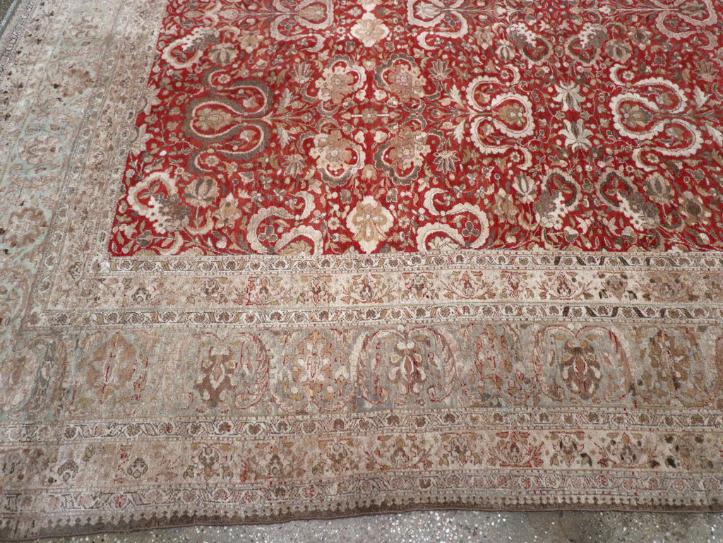 Antique Persian Tabriz Rug, No.18167 - Galerie Shabab
