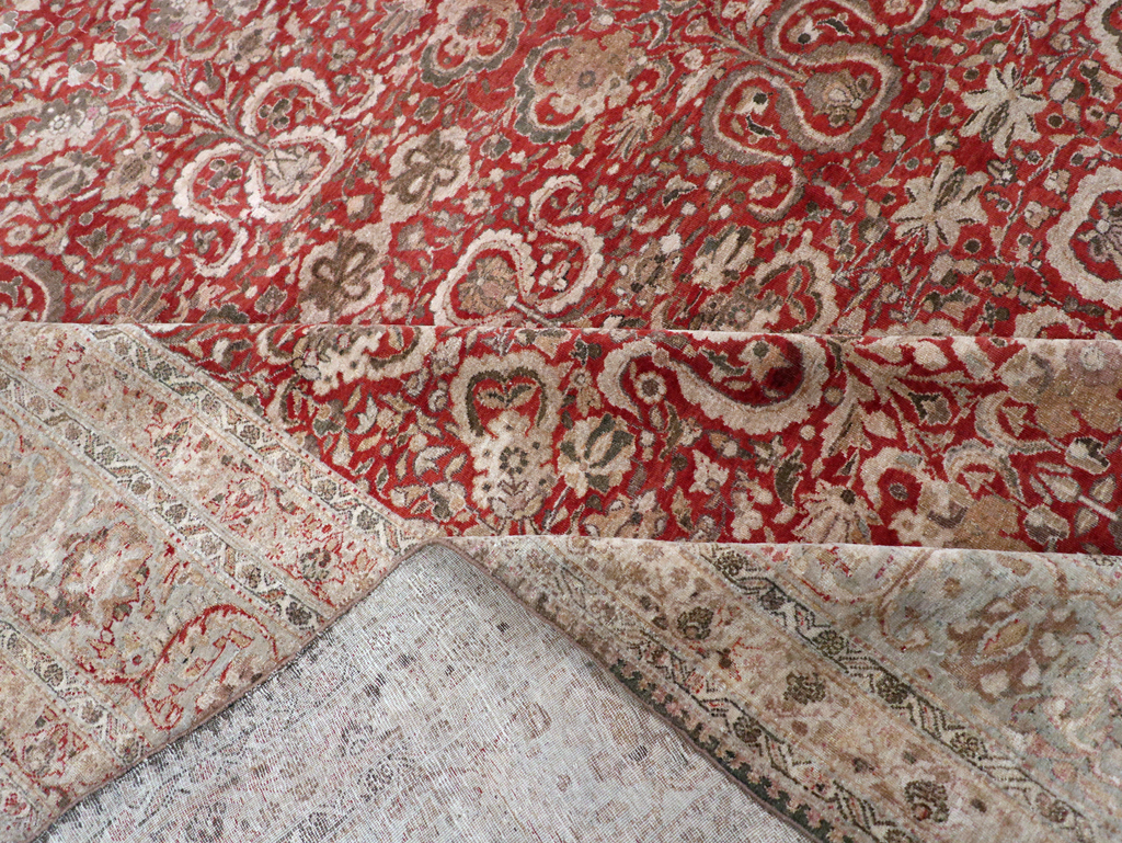 Antique Persian Tabriz Rug, No.18167 - Galerie Shabab