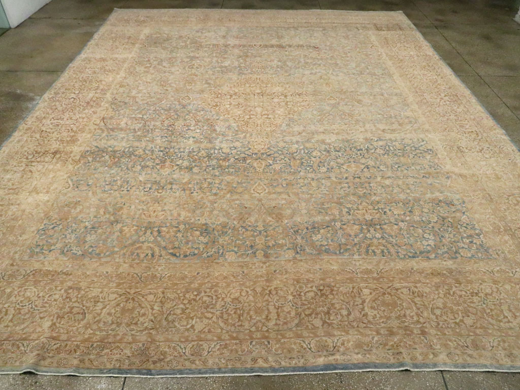Antique Persian Lavar Kerman Carpet, No.18170 - Galerie Shabab