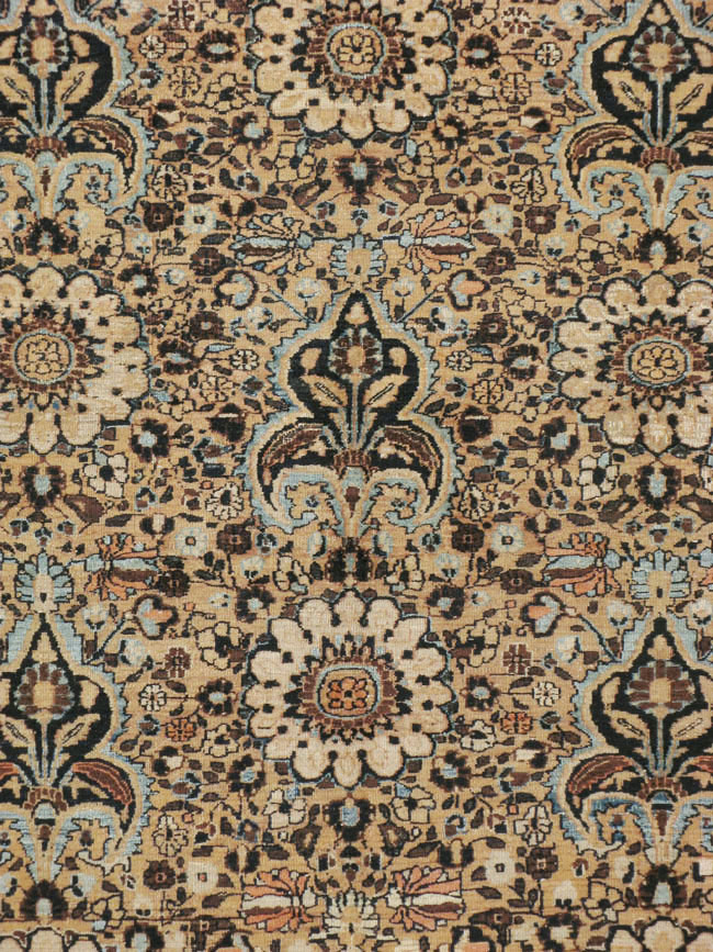 Antique Persian Mashad Carpet, No.18181 - Galerie Shabab