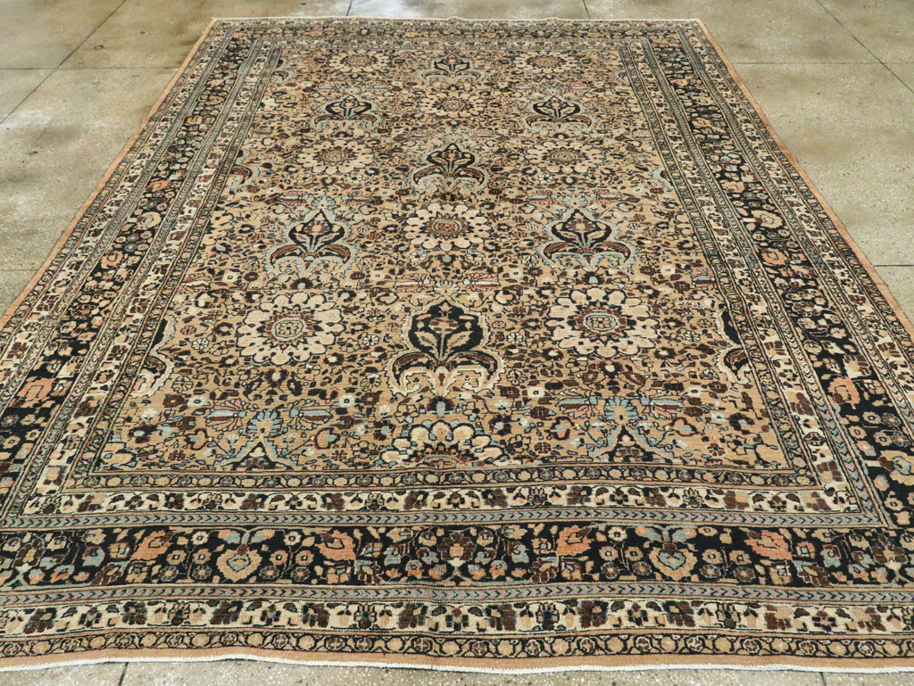 Antique Persian Mashad Carpet, No.18181 - Galerie Shabab