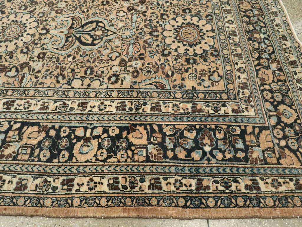 Antique Persian Mashad Carpet, No.18181 - Galerie Shabab