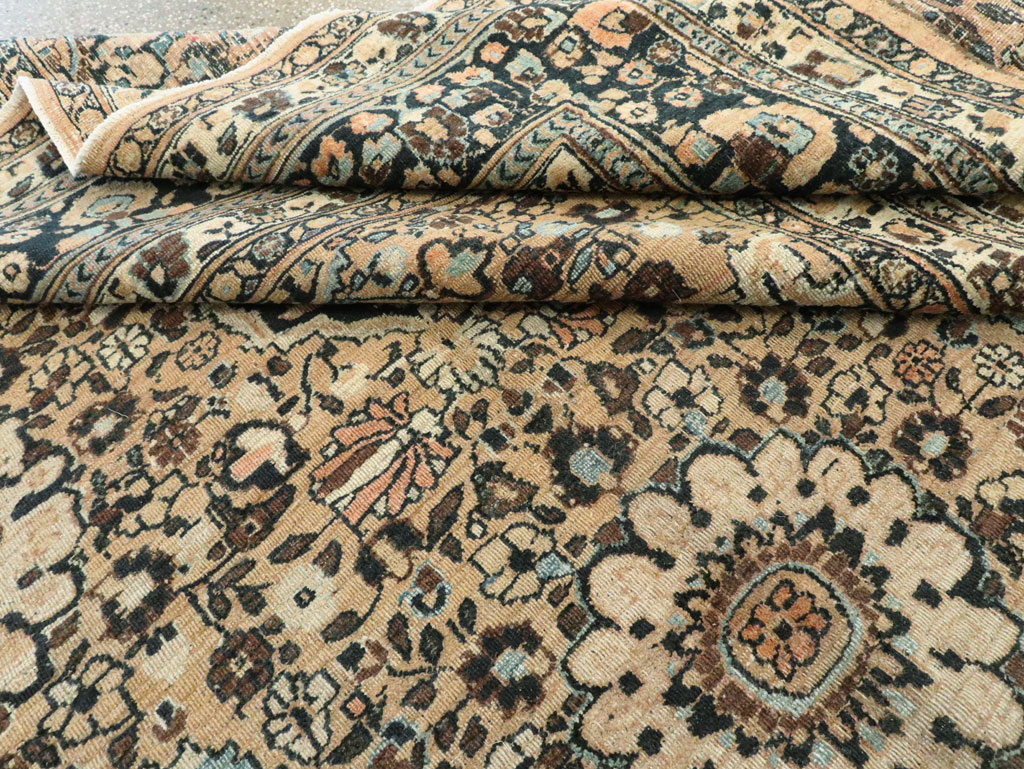 Antique Persian Mashad Carpet, No.18181 - Galerie Shabab