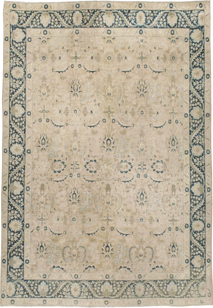Antique Persian Tabriz Carpet, No.18182 - Galerie Shabab