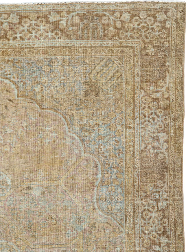 Antique Persian Tabriz Carpet, No.18187 - Galerie Shabab