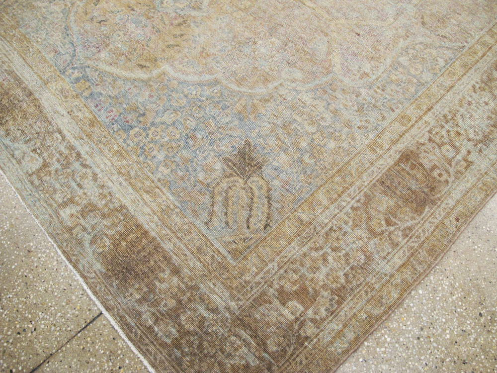 Antique Persian Tabriz Carpet, No.18187 - Galerie Shabab