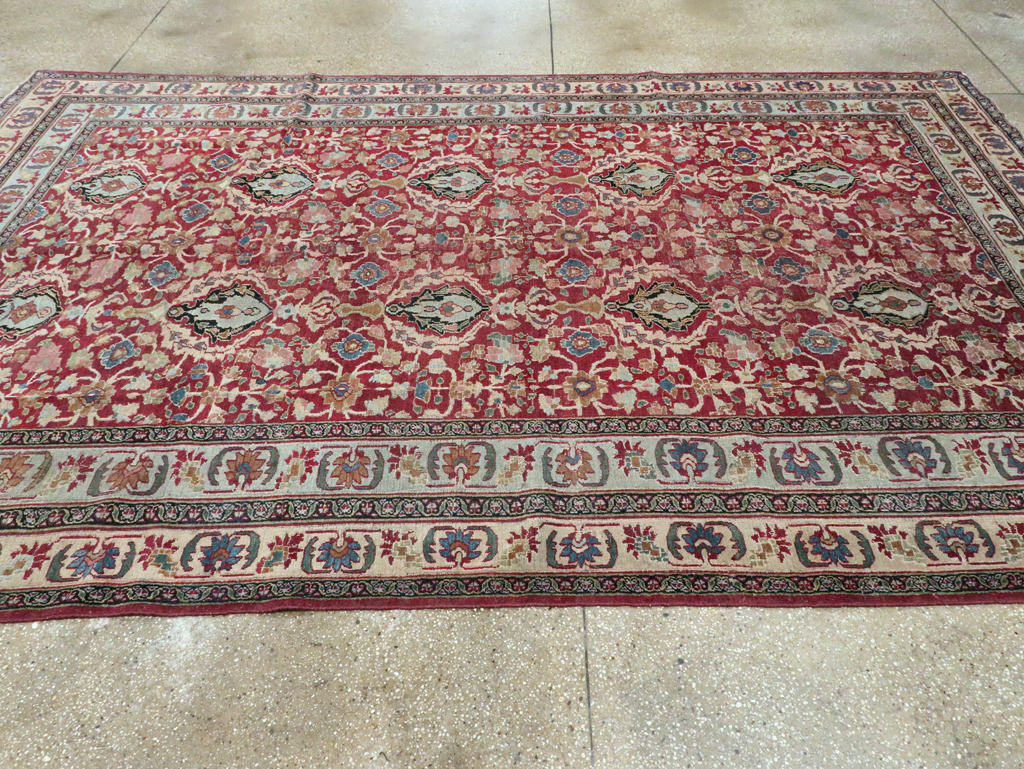 Antique Persian Khorassan Carpet, No.18188 - Galerie Shabab