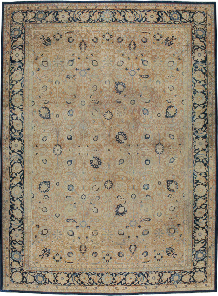 Antique Persian Tabriz Carpet, No.18190 - Galerie Shabab