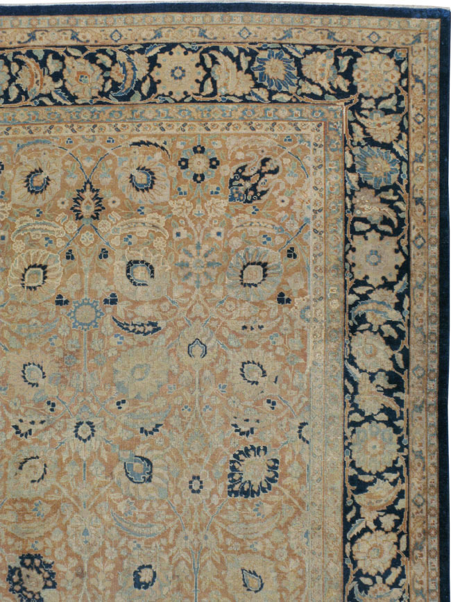 Antique Persian Tabriz Carpet, No.18190 - Galerie Shabab