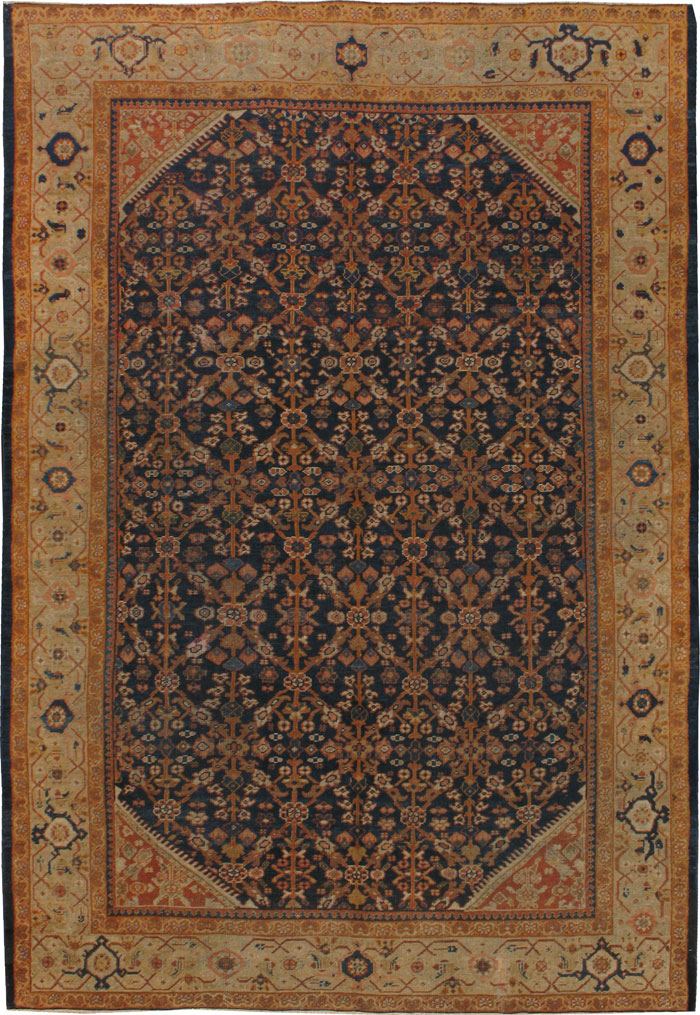 Antique Mahal Carpet, No.18191 - Galerie Shabab