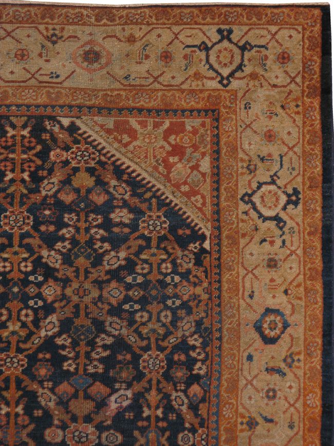 Antique Mahal Carpet, No.18191 - Galerie Shabab