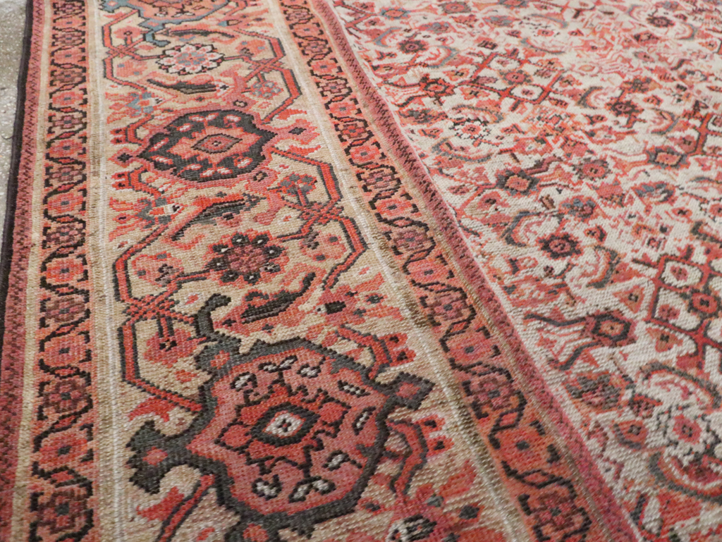 Antique Persian Mahal Carpet, No.18195 - Galerie Shabab