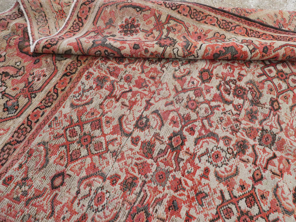 Antique Persian Mahal Carpet, No.18195 - Galerie Shabab