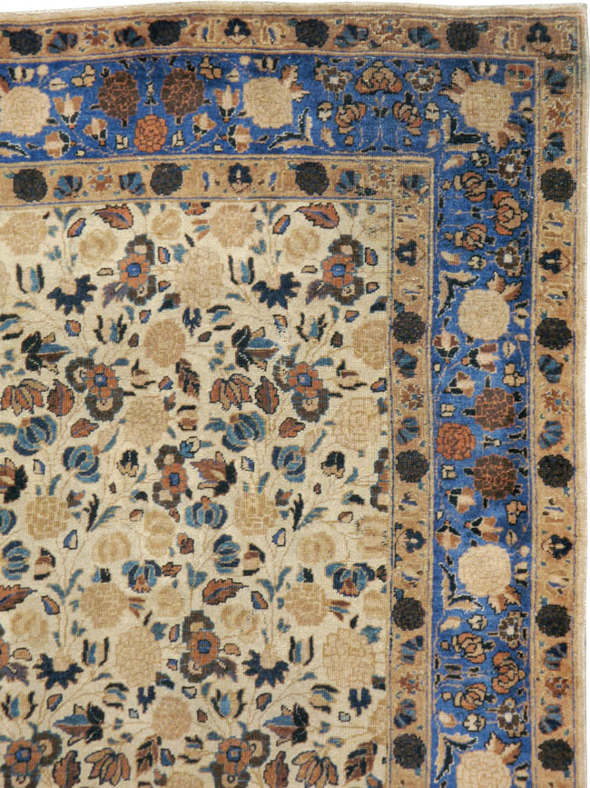 Antique Persian Tabriz Carpet, No.18196 - Galerie Shabab