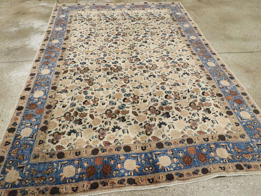 Antique Persian Tabriz Carpet, No.18196 - Galerie Shabab