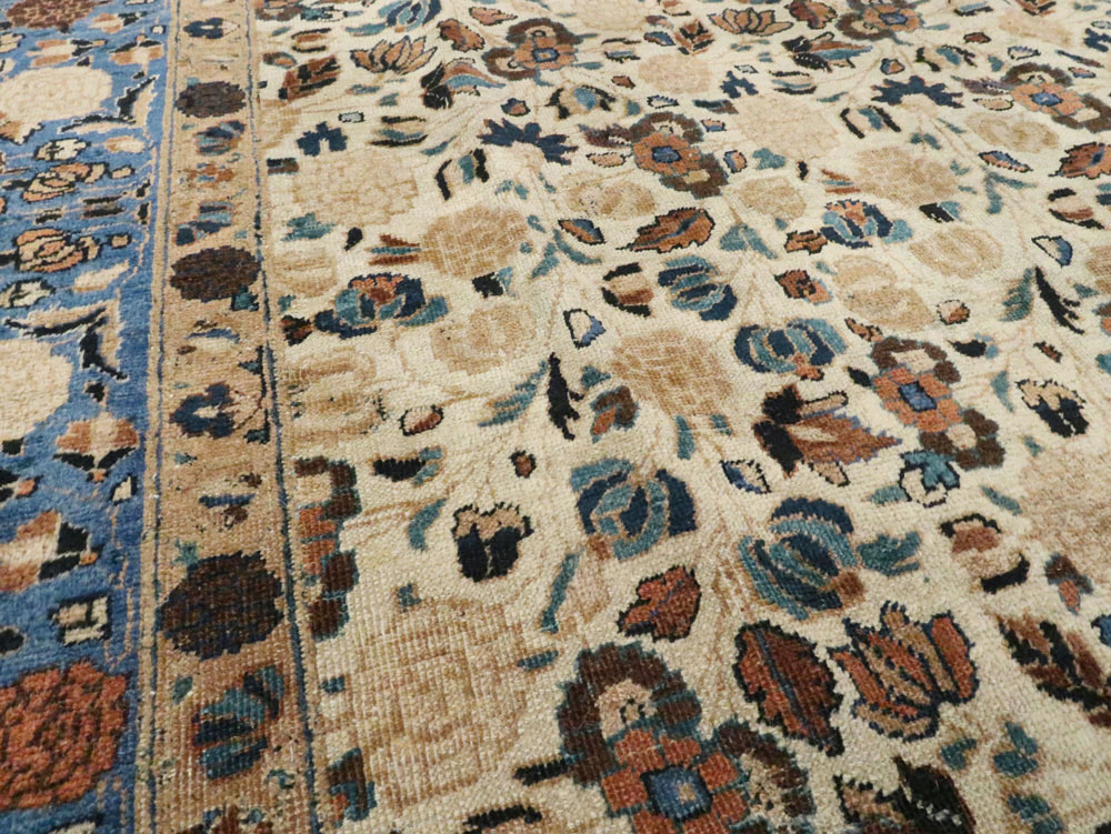 Antique Persian Tabriz Carpet, No.18196 - Galerie Shabab