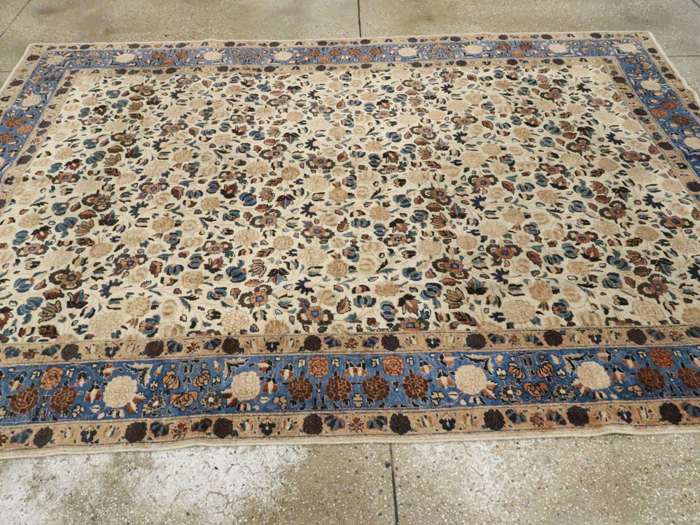 Antique Persian Tabriz Carpet, No.18196 - Galerie Shabab