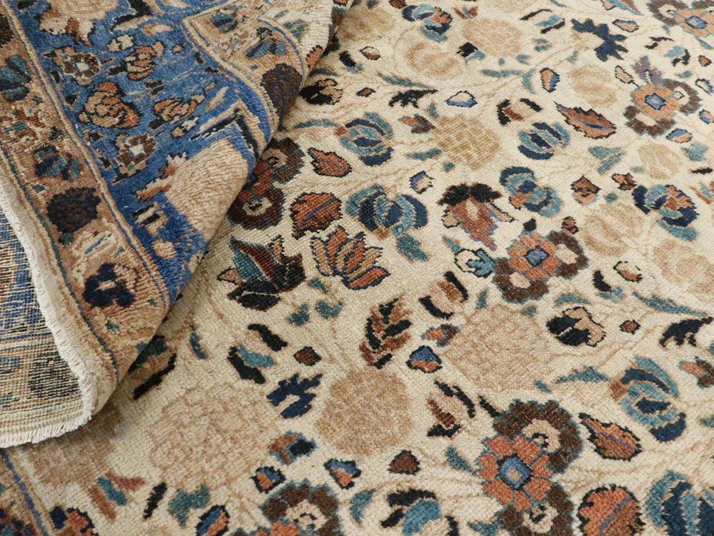 Antique Persian Tabriz Carpet, No.18196 - Galerie Shabab