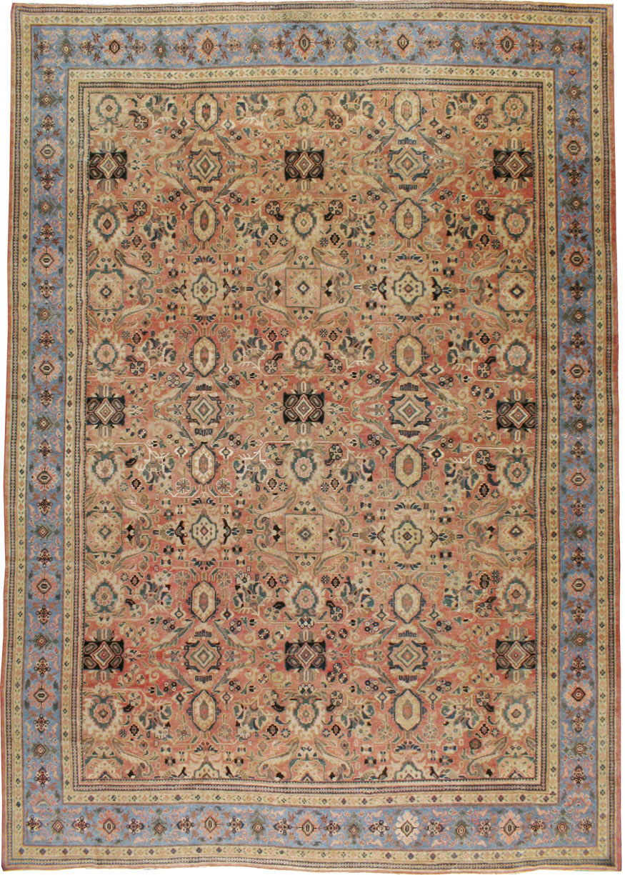 Antique Persian Mahal Carpet, No.18198 - Galerie Shabab