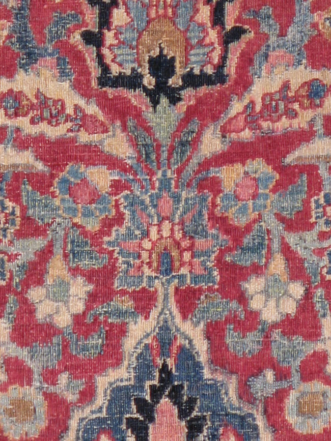Antique Mahal Carpet, No.18200 - Galerie Shabab