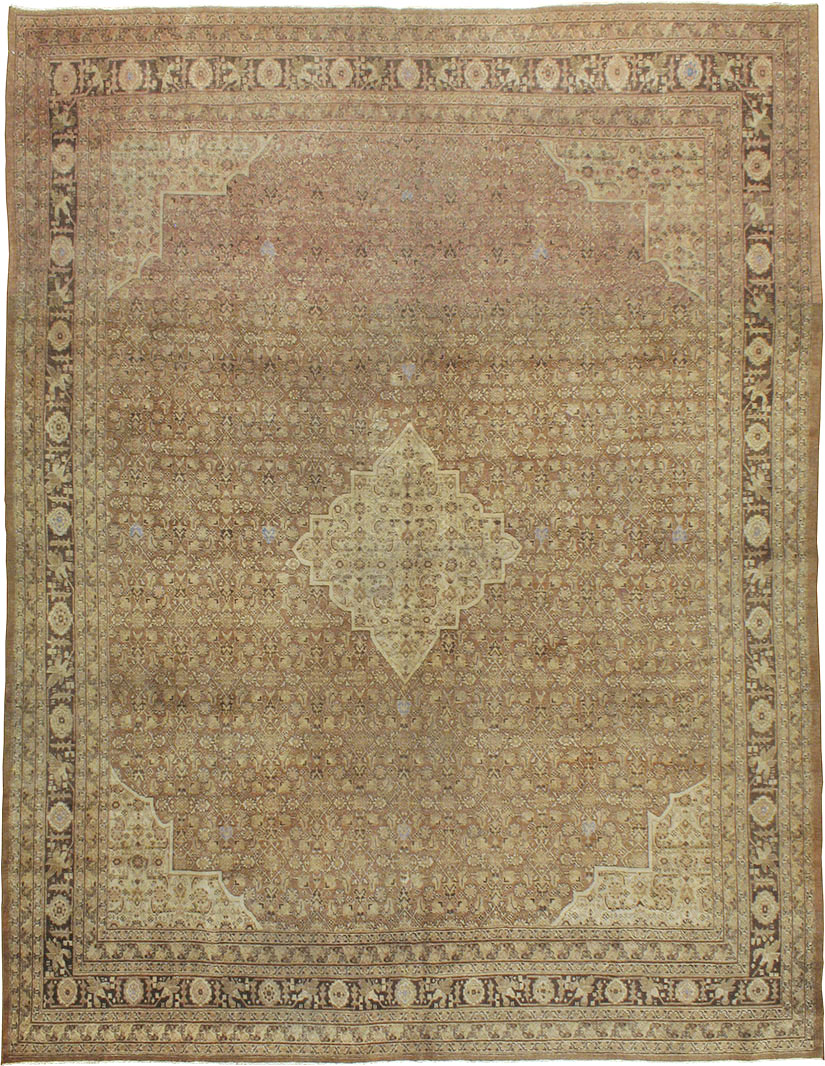 Antique Persian Tabriz Carpet, No.18201 - Galerie Shabab