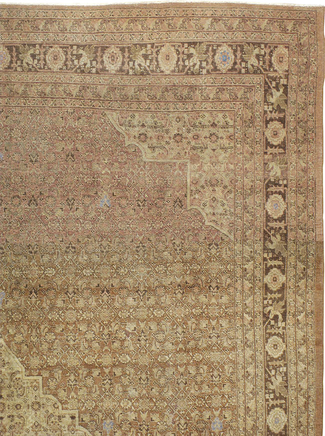 Antique Persian Tabriz Carpet, No.18201 - Galerie Shabab