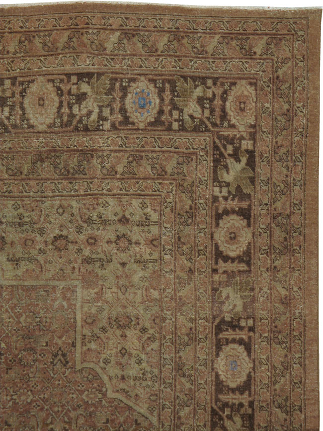Antique Persian Tabriz Carpet, No.18201 - Galerie Shabab