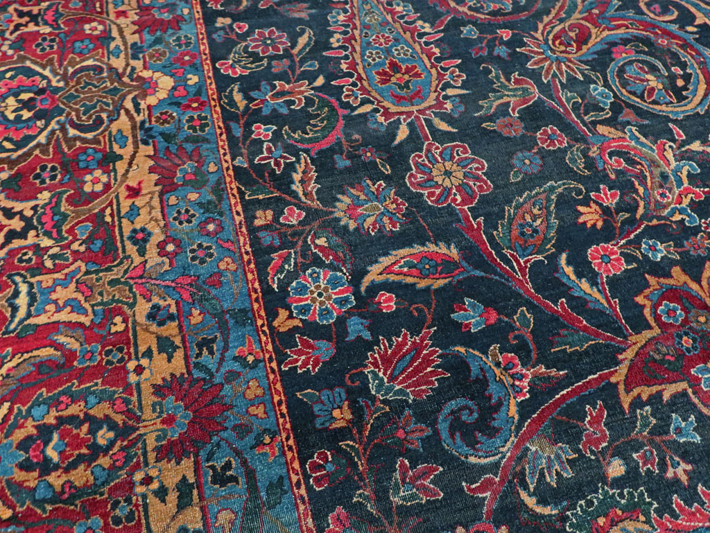 Antique Persian Lavar Kerman Carpet, No.18202 - Galerie Shabab
