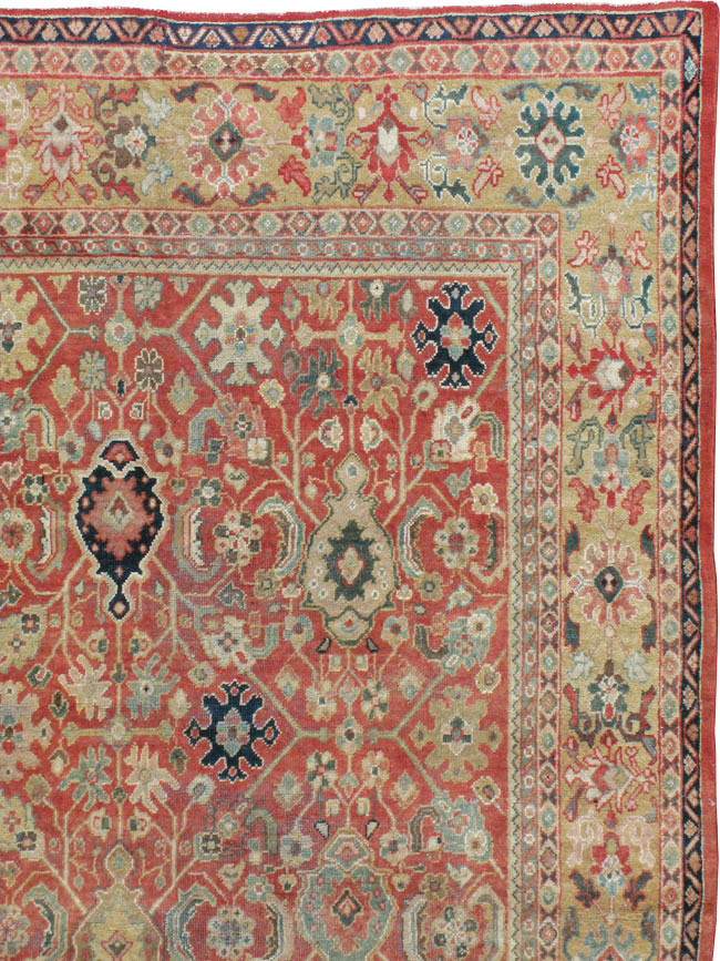Antique Persian Mahal Carpet, No.18206 - Galerie Shabab