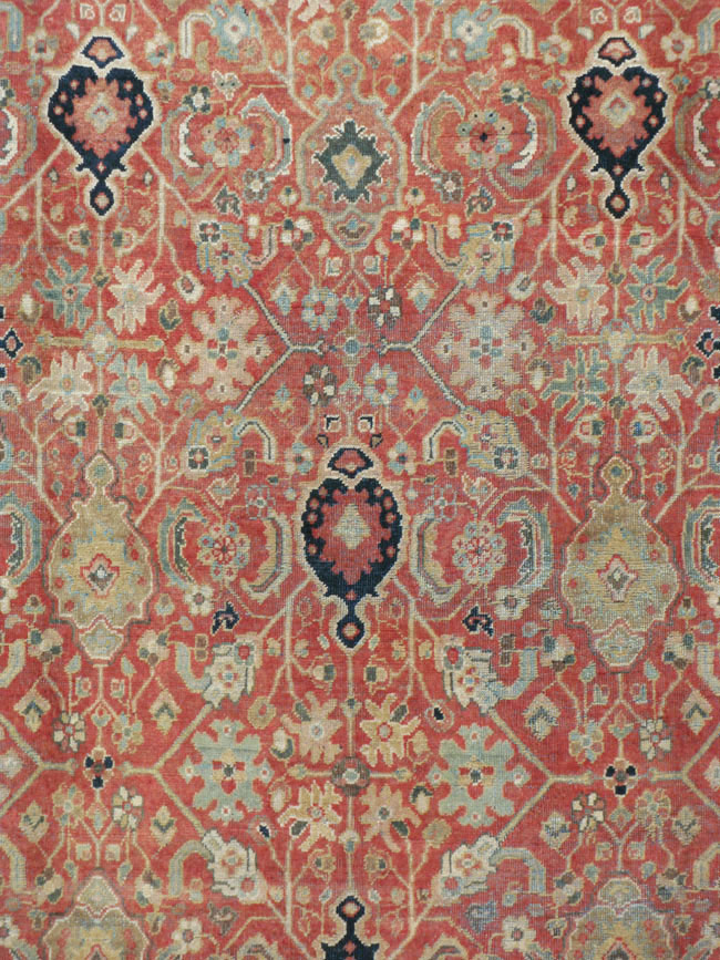Antique Persian Mahal Carpet, No.18206 - Galerie Shabab
