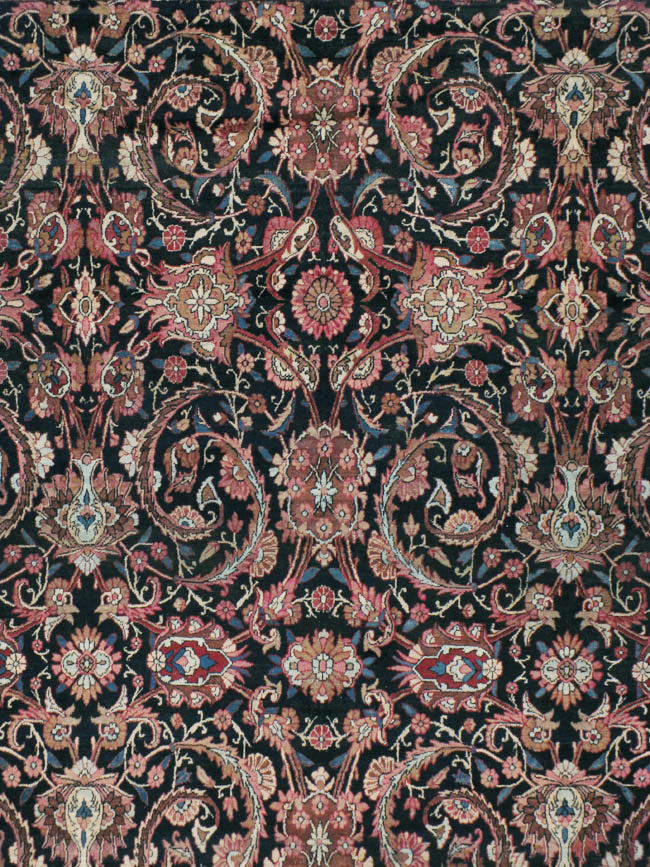 Antique Lavar Kerman Carpet, No.18208 - Galerie Shabab