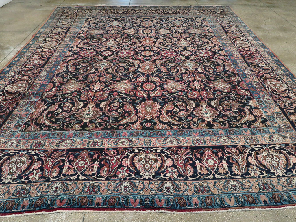 Antique Lavar Kerman Carpet, No.18208 - Galerie Shabab