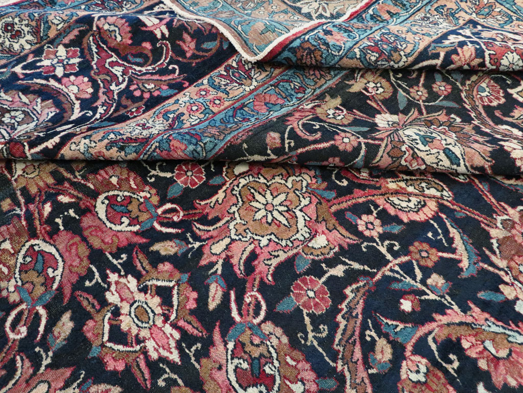 Antique Lavar Kerman Carpet, No.18208 - Galerie Shabab