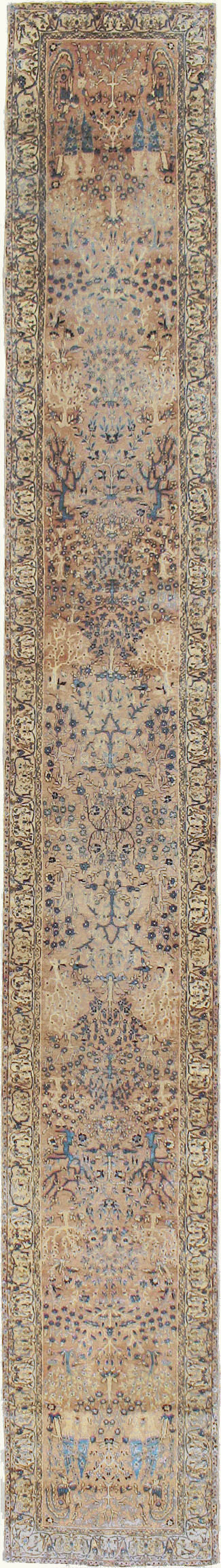 Vintage Indian Lahore Runner, No.18226 - Galerie Shabab