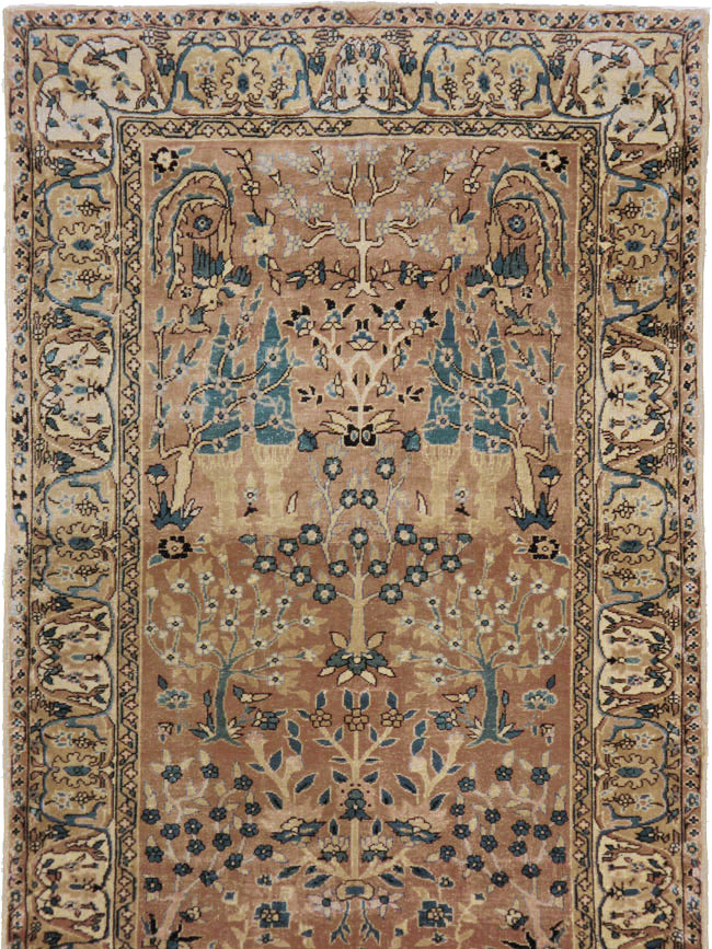 Vintage Indian Lahore Runner, No.18226 - Galerie Shabab