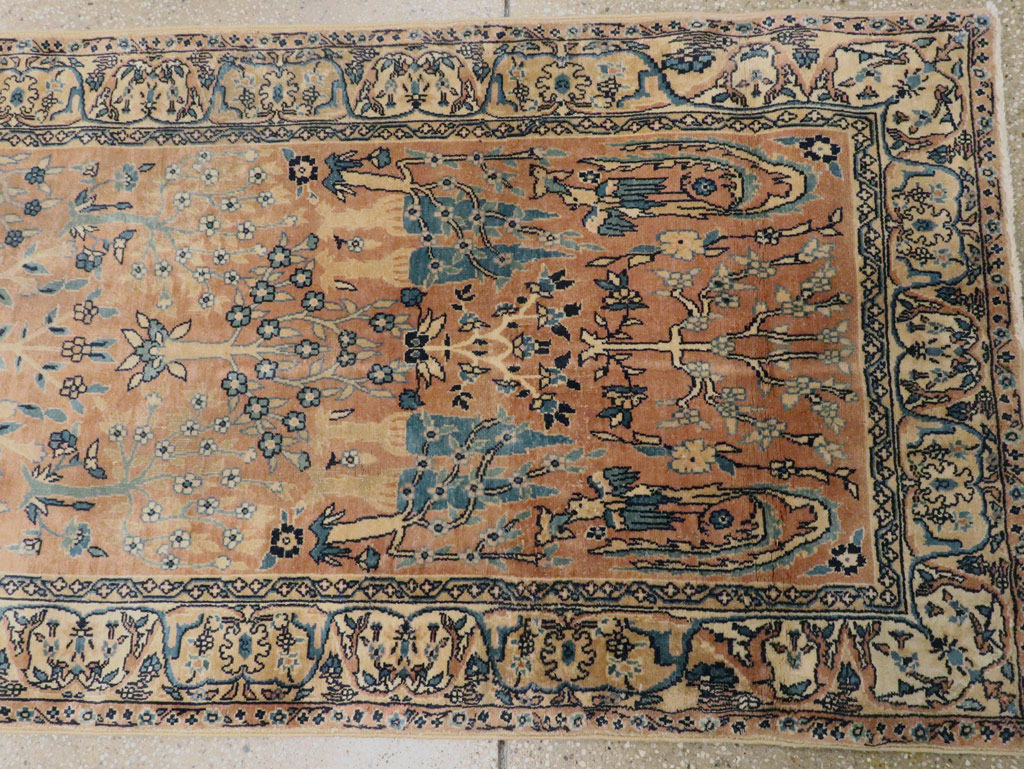 Vintage Indian Lahore Runner, No.18226 - Galerie Shabab