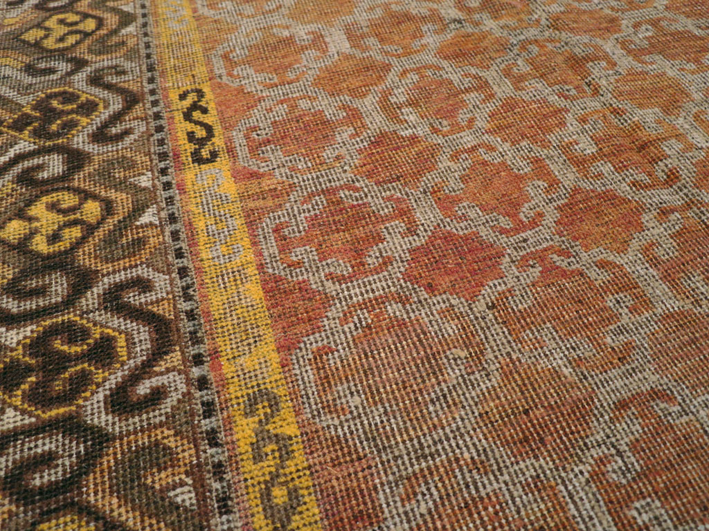 Vintage East Turkestan Khotan Carpet, No.18229 - Galerie Shabab
