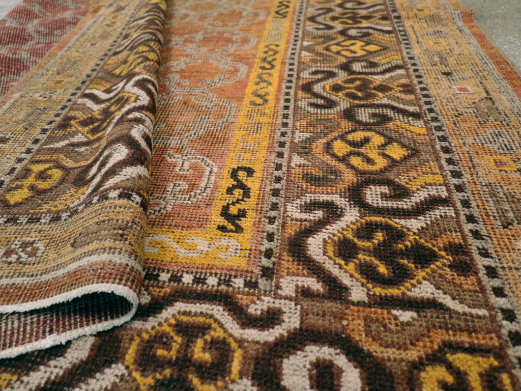 Vintage East Turkestan Khotan Carpet, No.18229 - Galerie Shabab