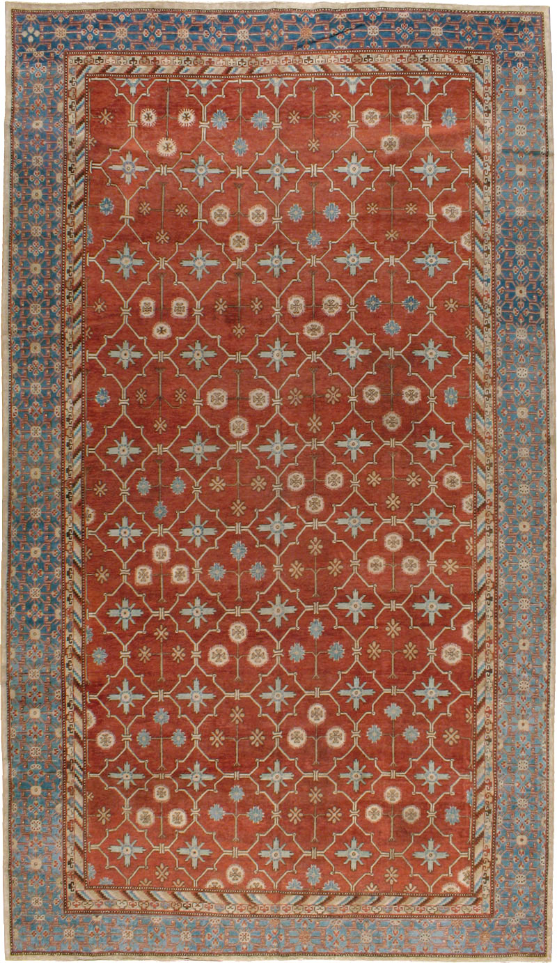 Vintage East Turkestan Khotan Carpet, No.18232 - Galerie Shabab
